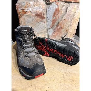 Bearpaw Men’s Lace Up Hiking Boots Waterproof Upper Leather Size 10 1/2